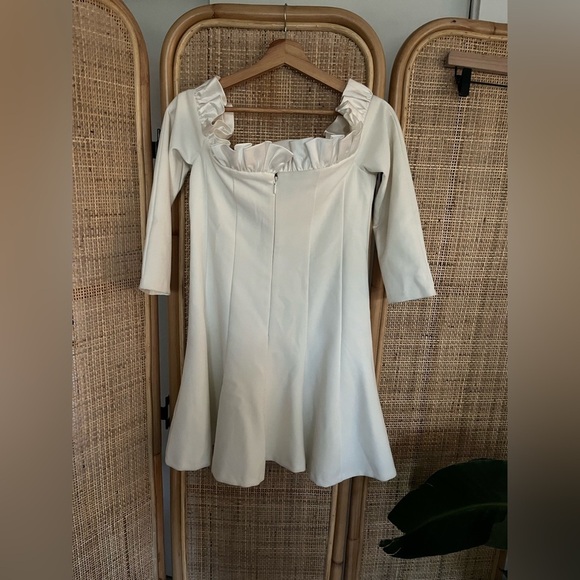 Cinq À Sept Tamra Off The Shoulder Long Sleeve Dress - Picture 5 of 14